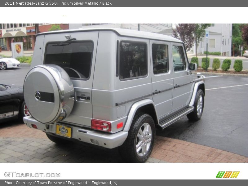 Iridium Silver Metallic / Black 2011 Mercedes-Benz G 550