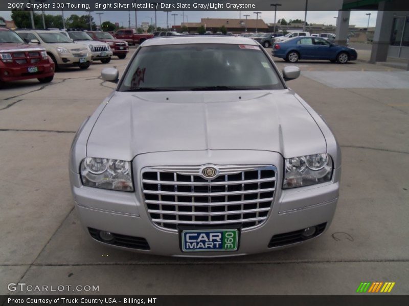 Bright Silver Metallic / Dark Slate Gray/Light Graystone 2007 Chrysler 300 Touring