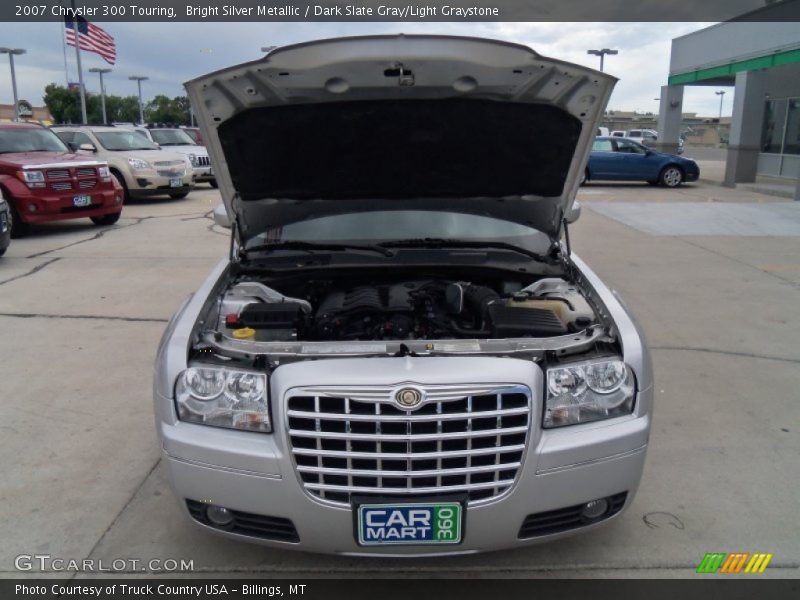 Bright Silver Metallic / Dark Slate Gray/Light Graystone 2007 Chrysler 300 Touring