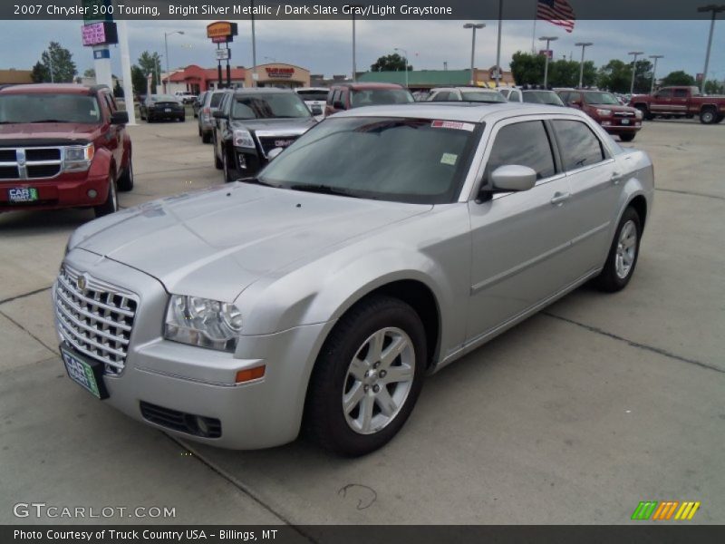 Bright Silver Metallic / Dark Slate Gray/Light Graystone 2007 Chrysler 300 Touring