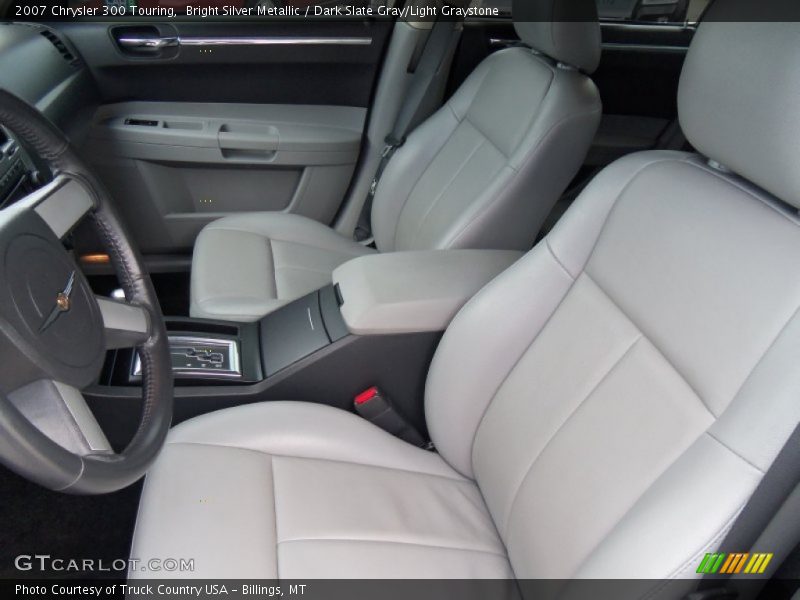 Bright Silver Metallic / Dark Slate Gray/Light Graystone 2007 Chrysler 300 Touring