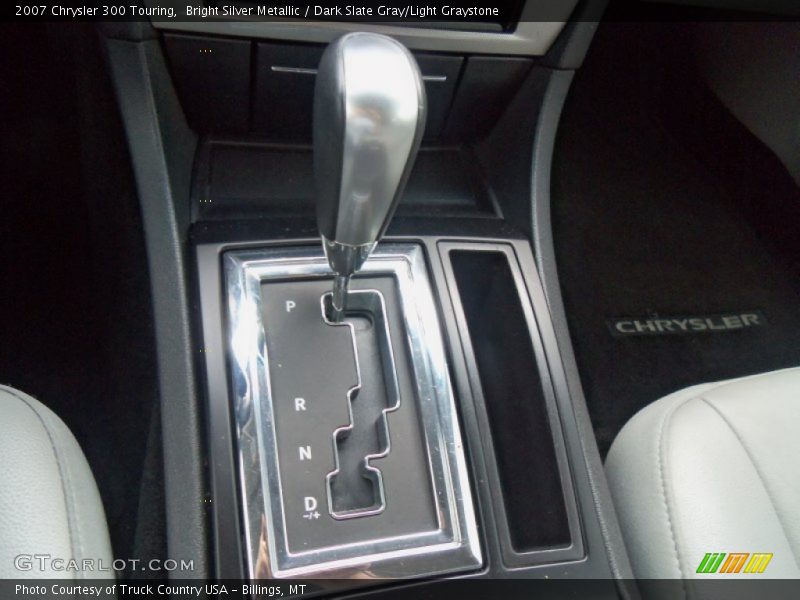 Bright Silver Metallic / Dark Slate Gray/Light Graystone 2007 Chrysler 300 Touring