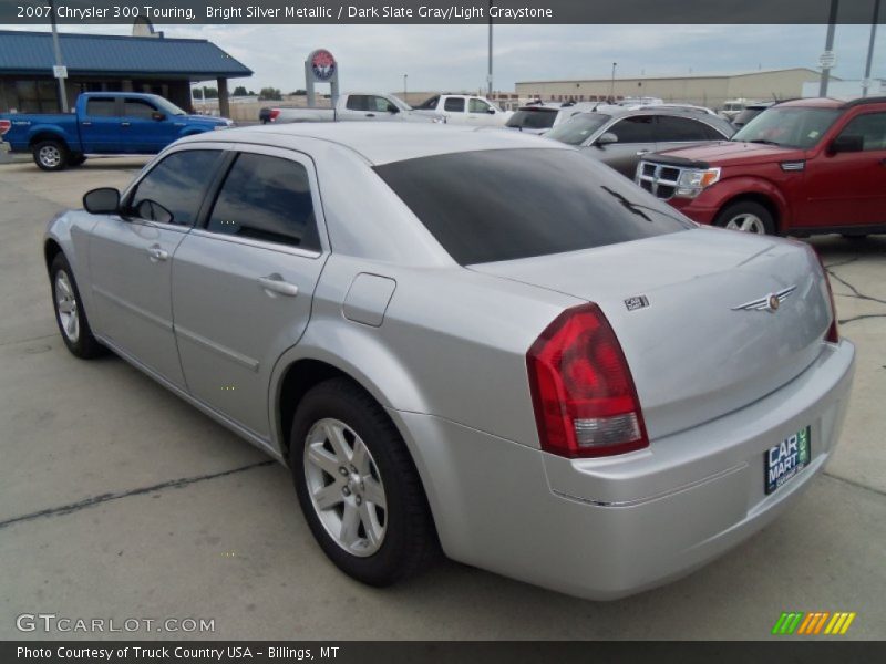 Bright Silver Metallic / Dark Slate Gray/Light Graystone 2007 Chrysler 300 Touring