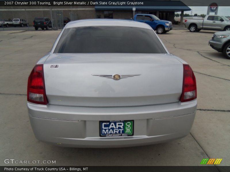 Bright Silver Metallic / Dark Slate Gray/Light Graystone 2007 Chrysler 300 Touring