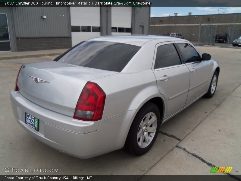 Bright Silver Metallic / Dark Slate Gray/Light Graystone 2007 Chrysler 300 Touring