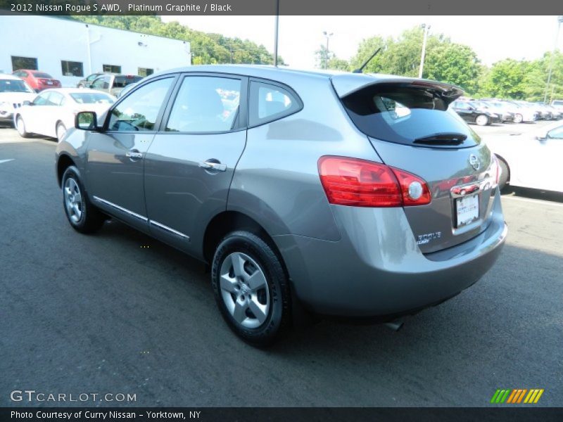 Platinum Graphite / Black 2012 Nissan Rogue S AWD