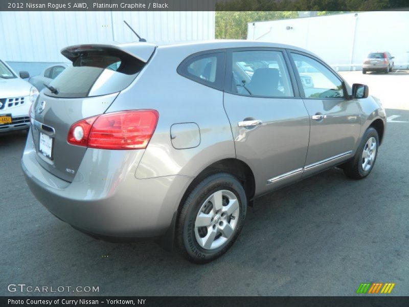 Platinum Graphite / Black 2012 Nissan Rogue S AWD