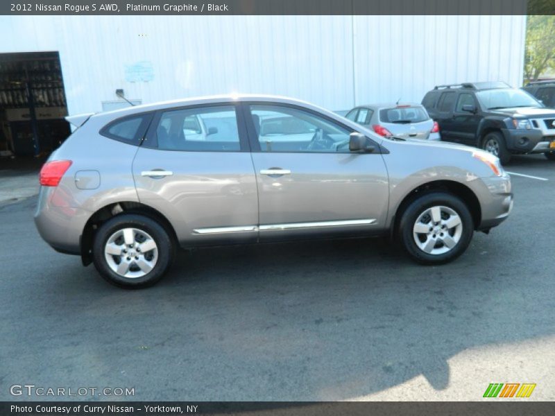 Platinum Graphite / Black 2012 Nissan Rogue S AWD