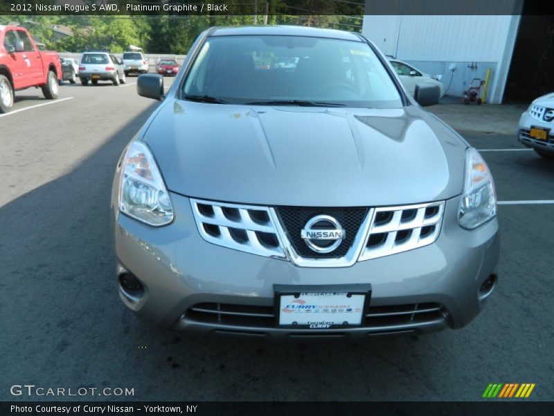 Platinum Graphite / Black 2012 Nissan Rogue S AWD