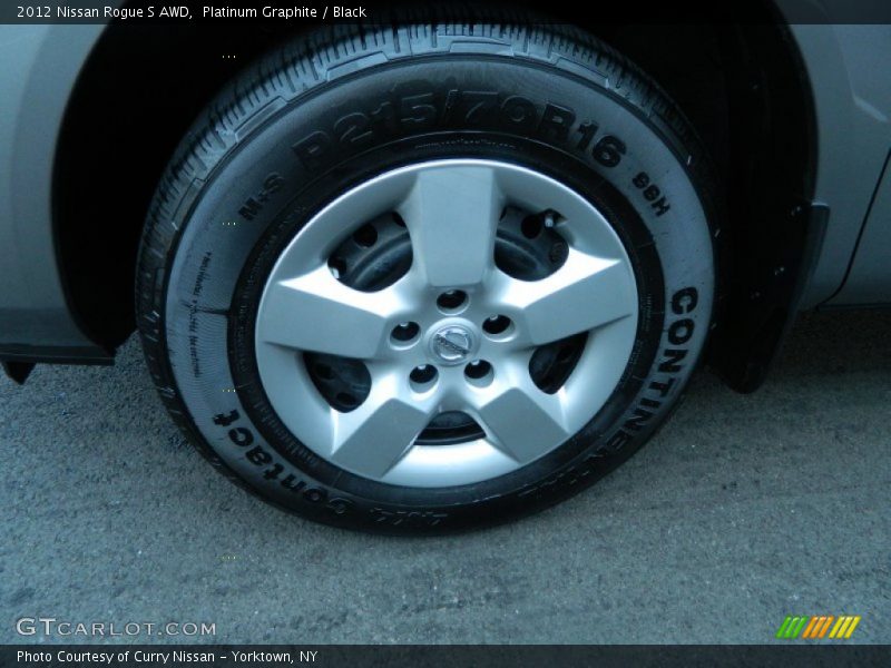 Platinum Graphite / Black 2012 Nissan Rogue S AWD