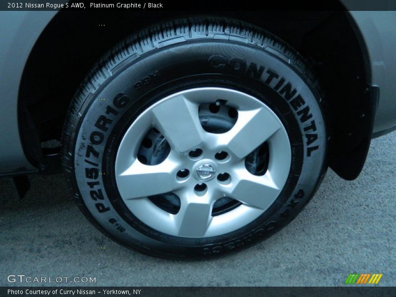 Platinum Graphite / Black 2012 Nissan Rogue S AWD