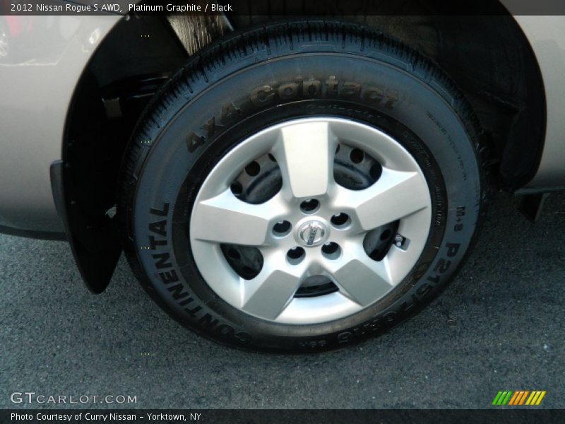 Platinum Graphite / Black 2012 Nissan Rogue S AWD