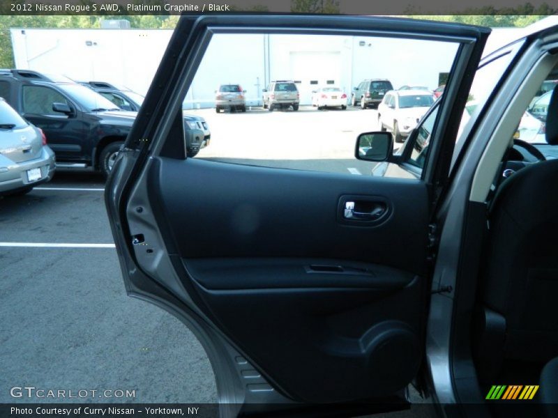 Platinum Graphite / Black 2012 Nissan Rogue S AWD