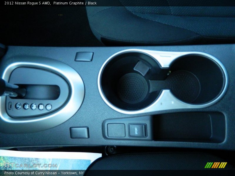 Platinum Graphite / Black 2012 Nissan Rogue S AWD