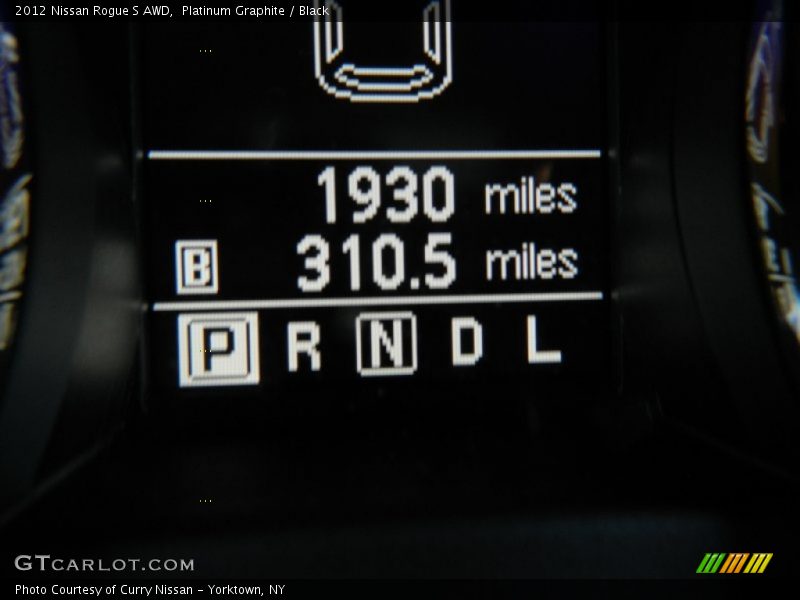 Platinum Graphite / Black 2012 Nissan Rogue S AWD