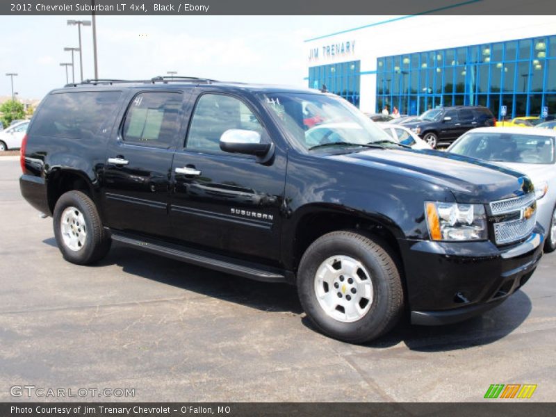 Black / Ebony 2012 Chevrolet Suburban LT 4x4