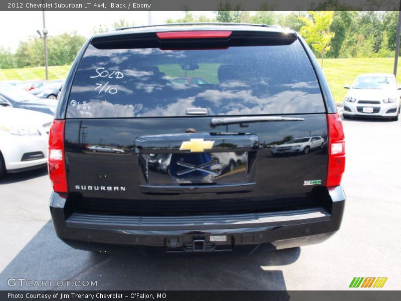 Black / Ebony 2012 Chevrolet Suburban LT 4x4