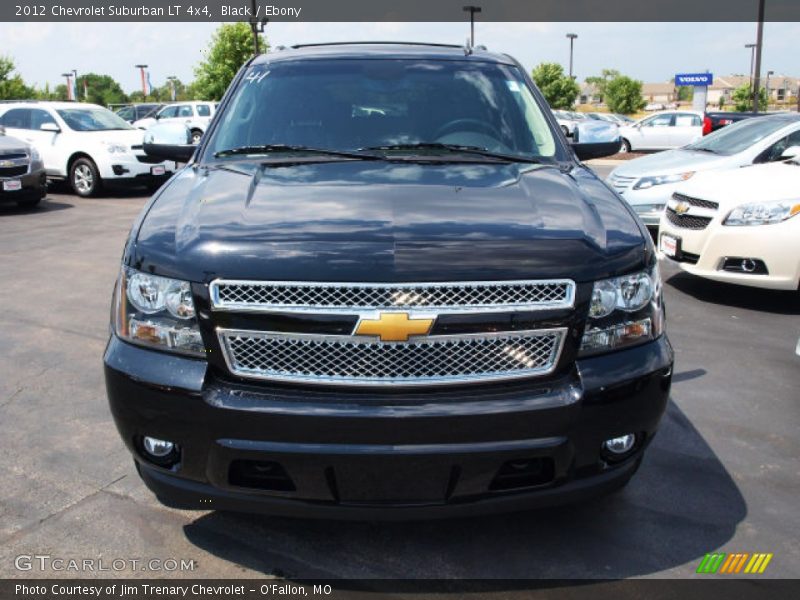 Black / Ebony 2012 Chevrolet Suburban LT 4x4