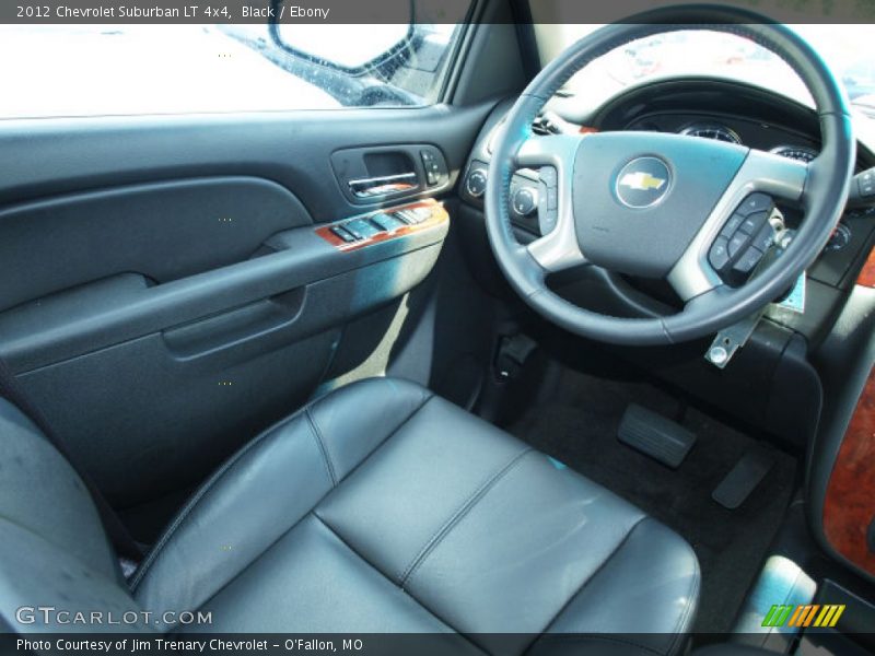 Black / Ebony 2012 Chevrolet Suburban LT 4x4