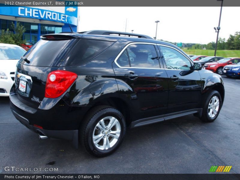 Black / Jet Black 2012 Chevrolet Equinox LT