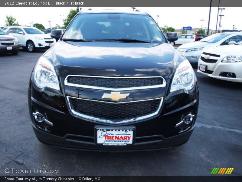 Black / Jet Black 2012 Chevrolet Equinox LT
