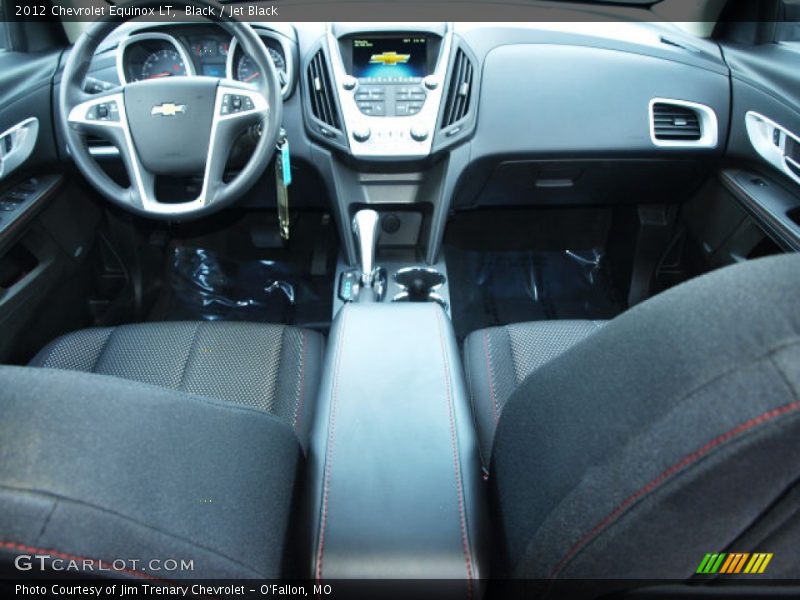 Black / Jet Black 2012 Chevrolet Equinox LT