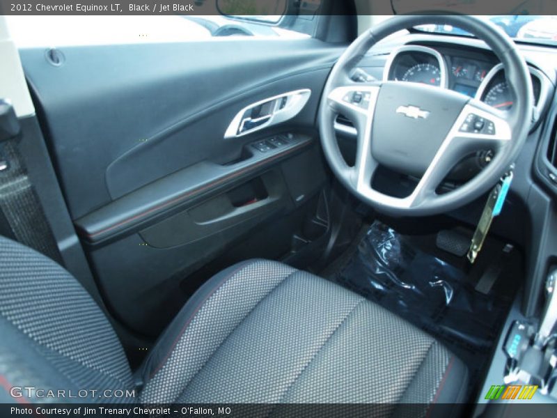 Black / Jet Black 2012 Chevrolet Equinox LT