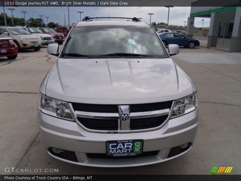 Bright Silver Metallic / Dark Slate Gray 2010 Dodge Journey R/T AWD