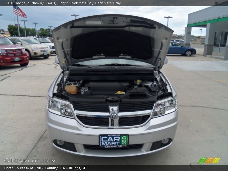 Bright Silver Metallic / Dark Slate Gray 2010 Dodge Journey R/T AWD