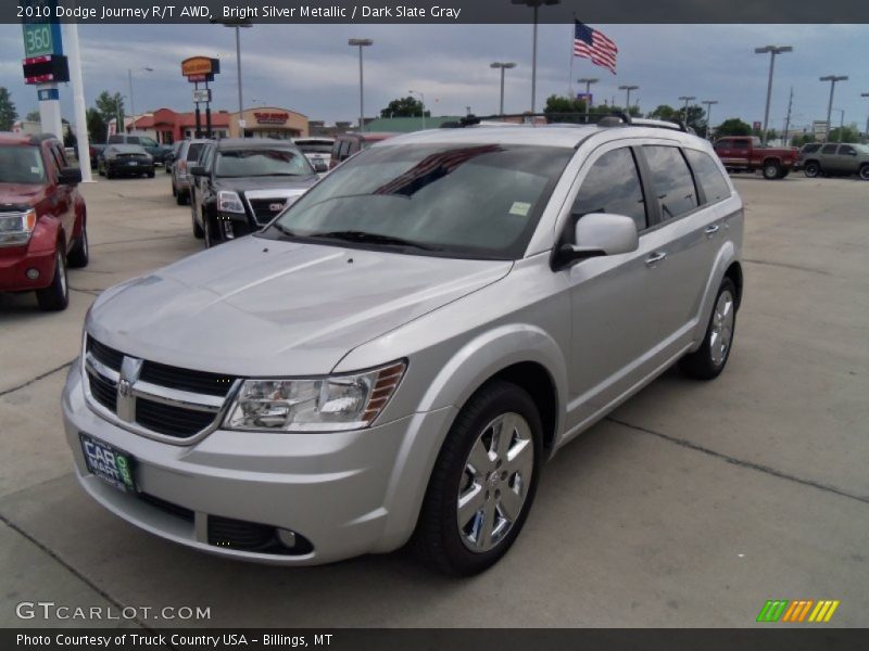 Bright Silver Metallic / Dark Slate Gray 2010 Dodge Journey R/T AWD