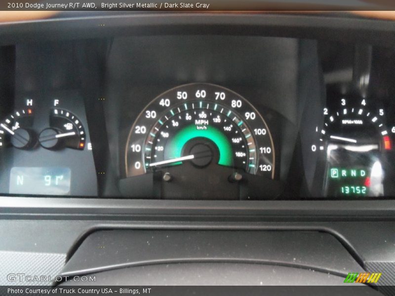  2010 Journey R/T AWD R/T AWD Gauges