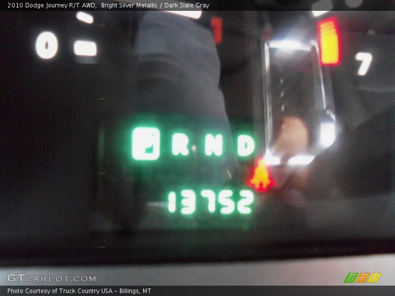Bright Silver Metallic / Dark Slate Gray 2010 Dodge Journey R/T AWD