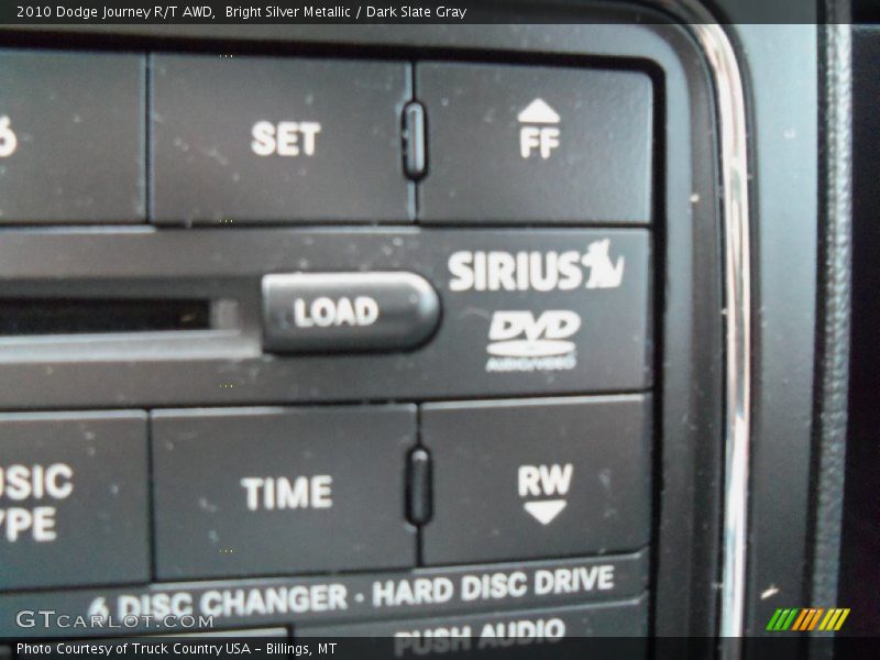 Bright Silver Metallic / Dark Slate Gray 2010 Dodge Journey R/T AWD