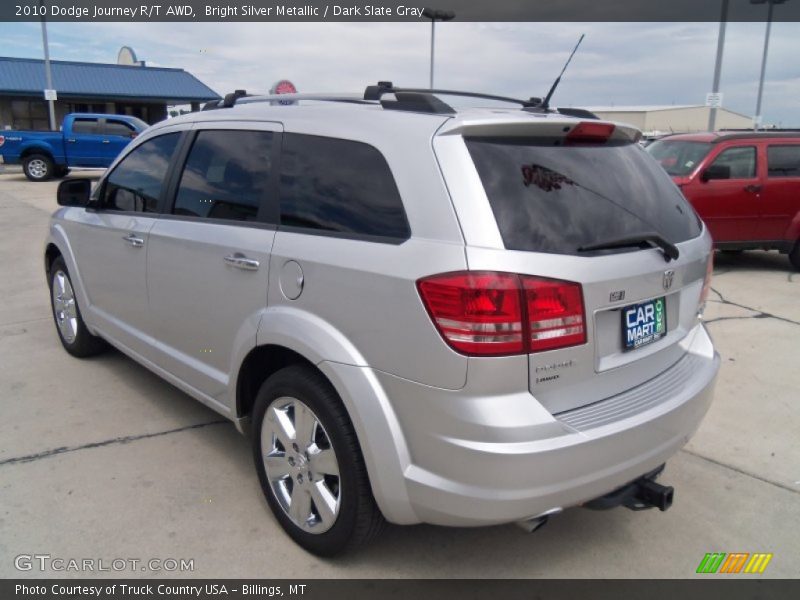 Bright Silver Metallic / Dark Slate Gray 2010 Dodge Journey R/T AWD