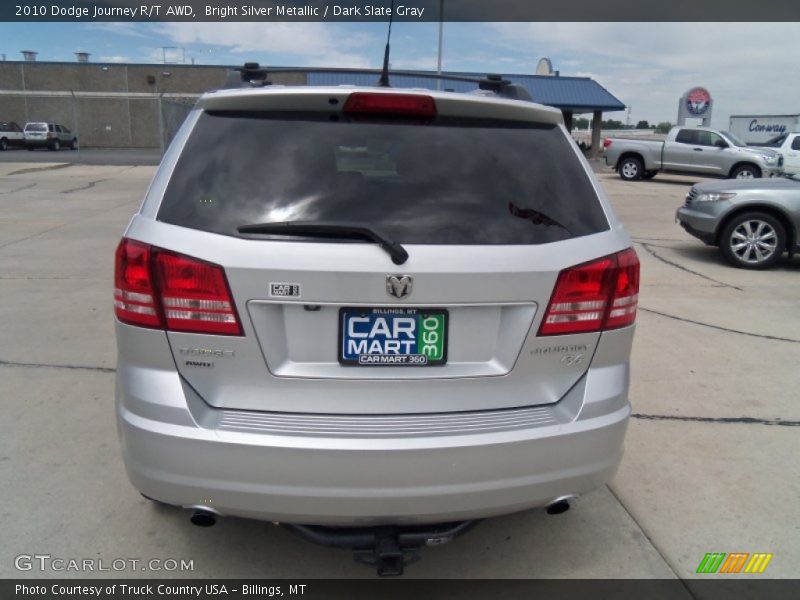 Bright Silver Metallic / Dark Slate Gray 2010 Dodge Journey R/T AWD