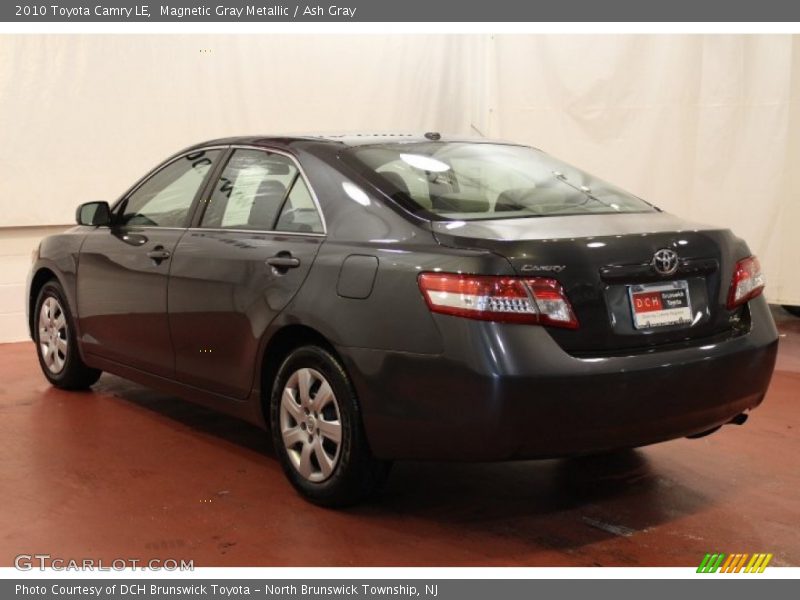 Magnetic Gray Metallic / Ash Gray 2010 Toyota Camry LE