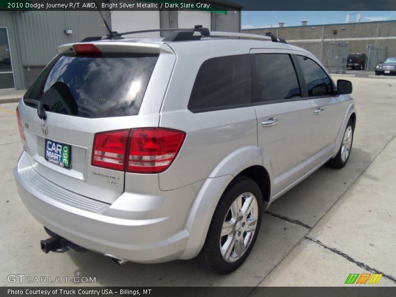 Bright Silver Metallic / Dark Slate Gray 2010 Dodge Journey R/T AWD