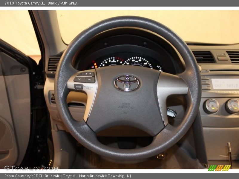 Black / Ash Gray 2010 Toyota Camry LE