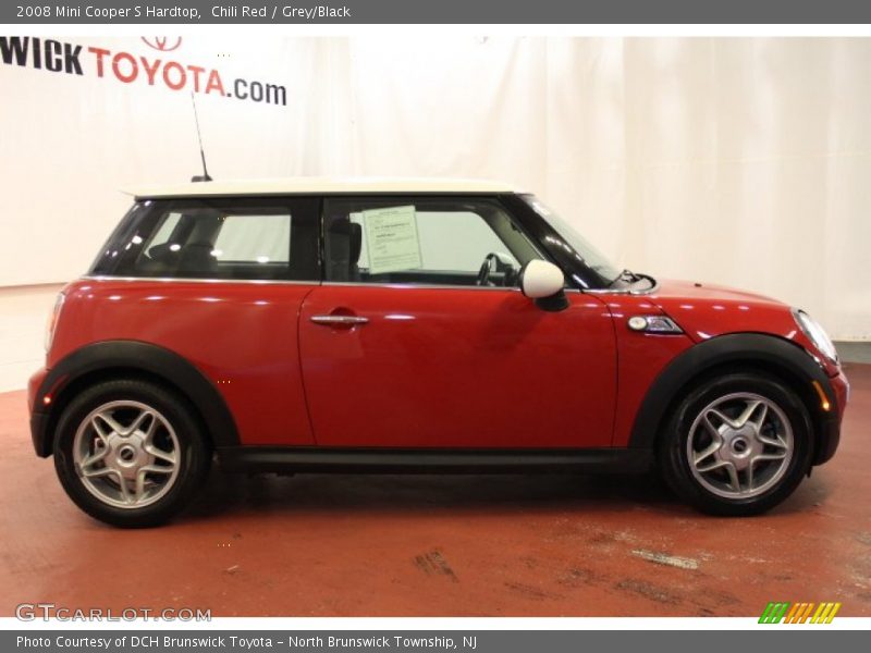 Chili Red / Grey/Black 2008 Mini Cooper S Hardtop