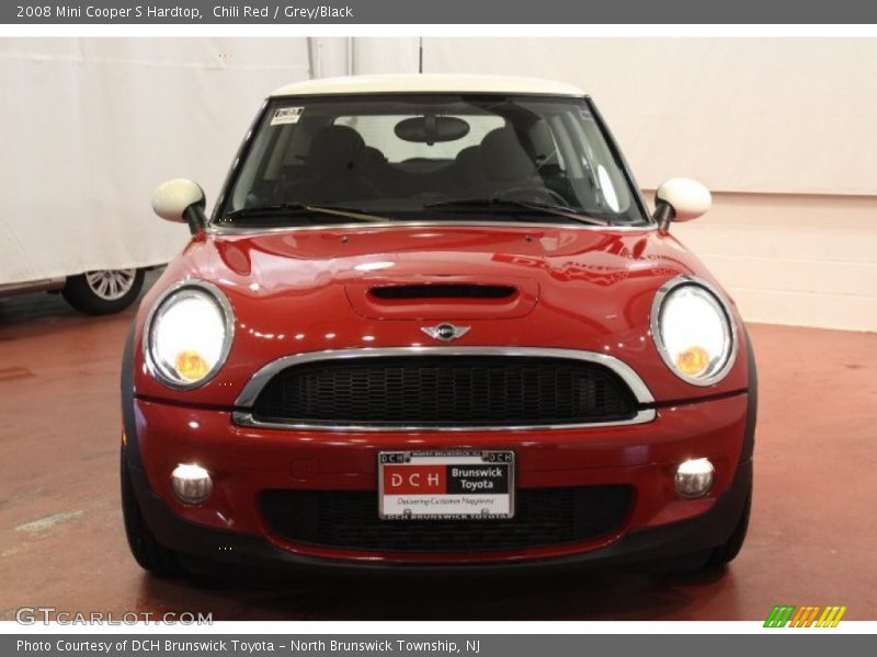 Chili Red / Grey/Black 2008 Mini Cooper S Hardtop
