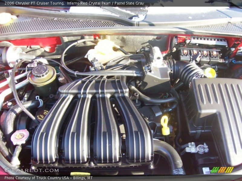 Inferno Red Crystal Pearl / Pastel Slate Gray 2006 Chrysler PT Cruiser Touring