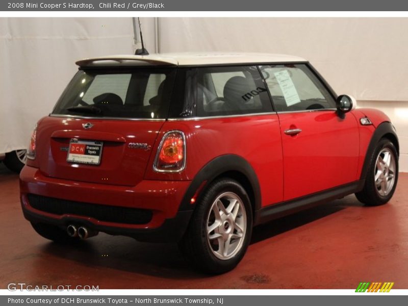 Chili Red / Grey/Black 2008 Mini Cooper S Hardtop