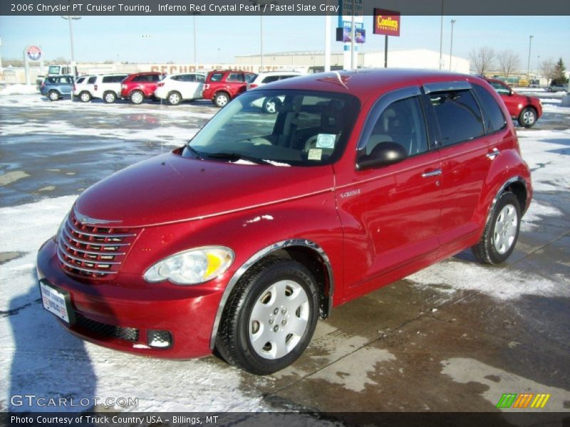 Inferno Red Crystal Pearl / Pastel Slate Gray 2006 Chrysler PT Cruiser Touring