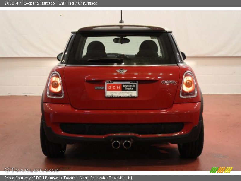 Chili Red / Grey/Black 2008 Mini Cooper S Hardtop