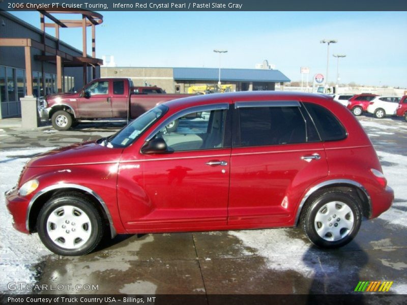 Inferno Red Crystal Pearl / Pastel Slate Gray 2006 Chrysler PT Cruiser Touring