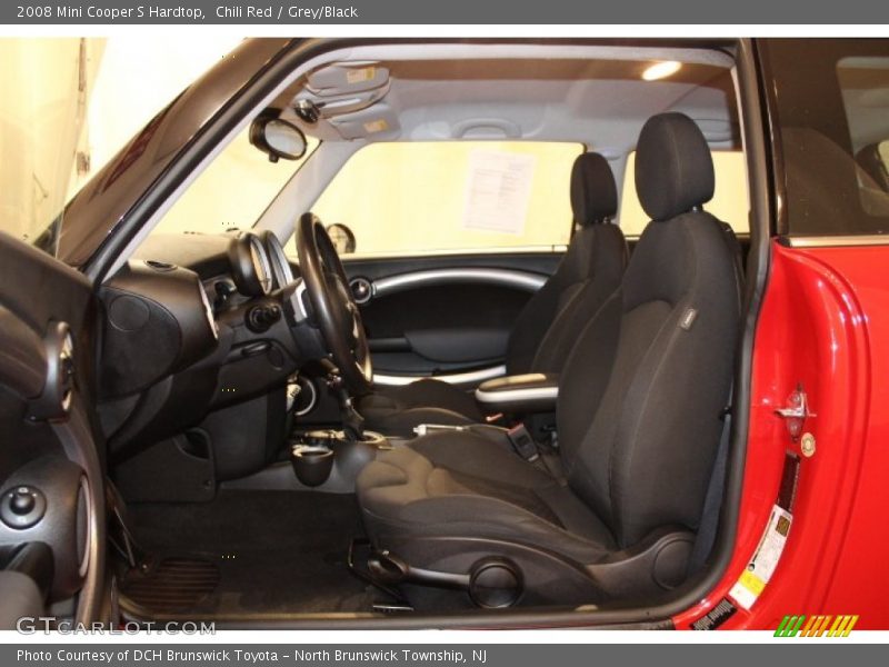 Chili Red / Grey/Black 2008 Mini Cooper S Hardtop
