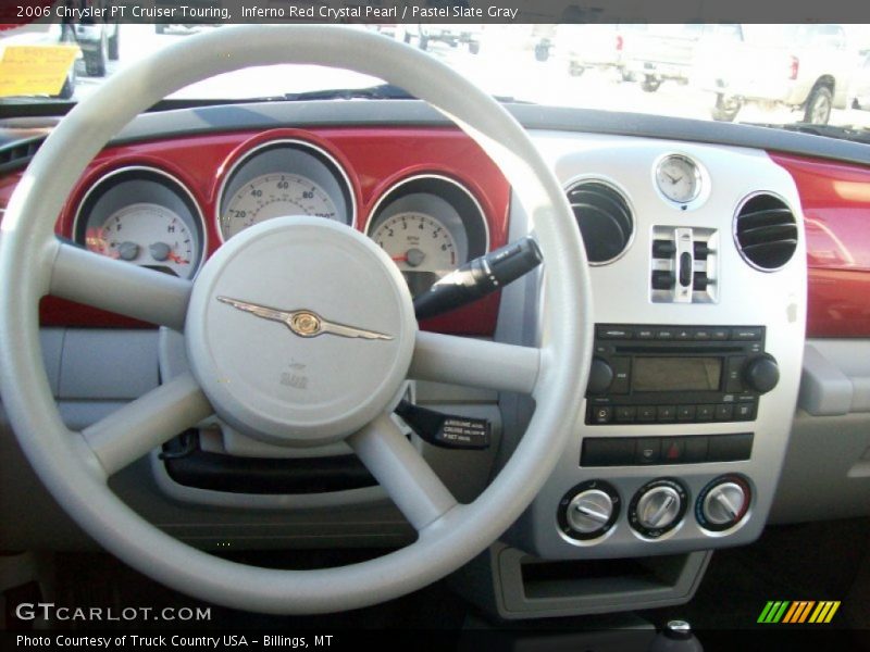 Inferno Red Crystal Pearl / Pastel Slate Gray 2006 Chrysler PT Cruiser Touring