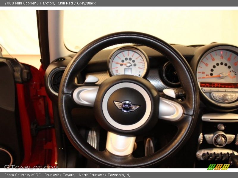 Chili Red / Grey/Black 2008 Mini Cooper S Hardtop