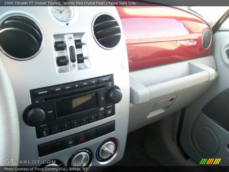 Inferno Red Crystal Pearl / Pastel Slate Gray 2006 Chrysler PT Cruiser Touring