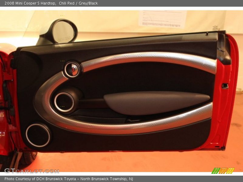 Chili Red / Grey/Black 2008 Mini Cooper S Hardtop